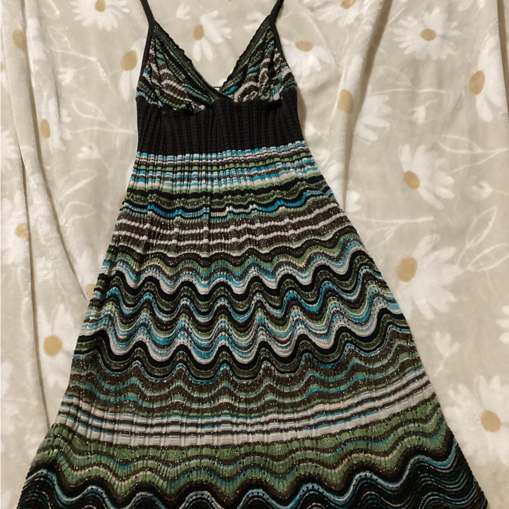 Missoni Multicolor Zigzag Mini Dress